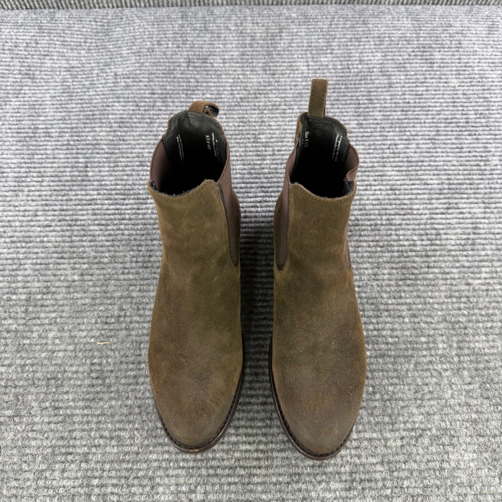 Thursday Boot Co Duchess Dark Brown Suede Sip On Chelsea Boots Womens 8 46057 - Picture 5 of 11